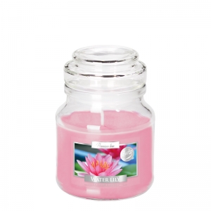 Ароматна свещ в буркан, Water Lily, Ø7 x H10 см, Bispol