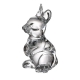 Декоративна фигура от кристал, Bohemia Crystal - Hare Figurine 108 мм - Снимка 3