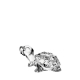 Декоративна фигура от кристал, Bohemia Crystal - Turtle 100 мм - Снимка 3