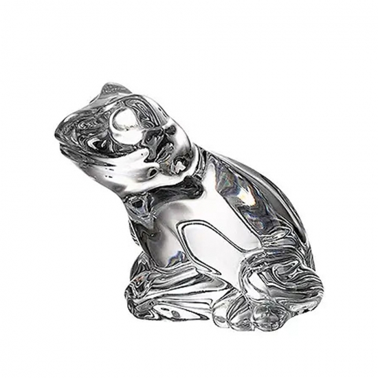 Декоративна фигура от кристал, Bohemia Crystal - Frog 8 cm