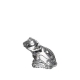 Декоративна фигура от кристал, Bohemia Crystal - Frog 8 cm - Снимка 1