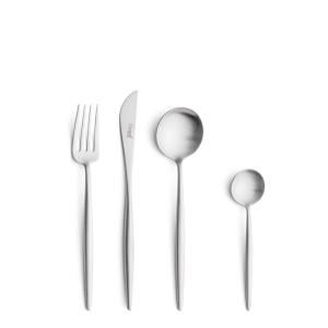 Комплект прибори за хранене Cutipol Moon, 24 части, стомана 18/10, matte