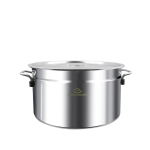 Широк казан с капак, 41 литра, 45x25 см, Boil Pot, Еlekom