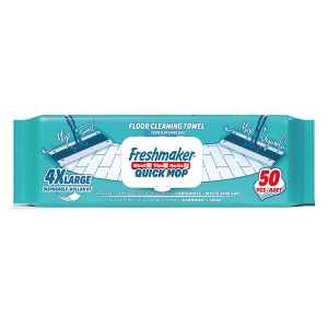 Големи мокри кърпи за почистване на подови настилки, 50 броя, Floor Cleaning Towel, Freshmaker