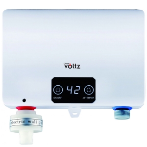 Проточен бойлер Oliver Voltz OV57100G, 5500W, Бял - Снимка 2