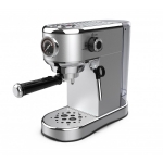 Еспресо машина Oliver Voltz OV51171G, 1450W, 15 bar, 1L, Подгряване на чаши, Автоматично изключване, Инокс