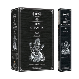 Ароматни пръчици, HEM Premium, 12х15 грама, Champa Black
