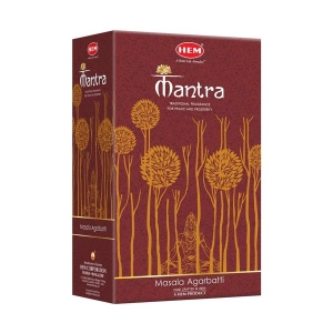 Ароматни пръчици, HEM Premium, 12х15 грама, Mantra
