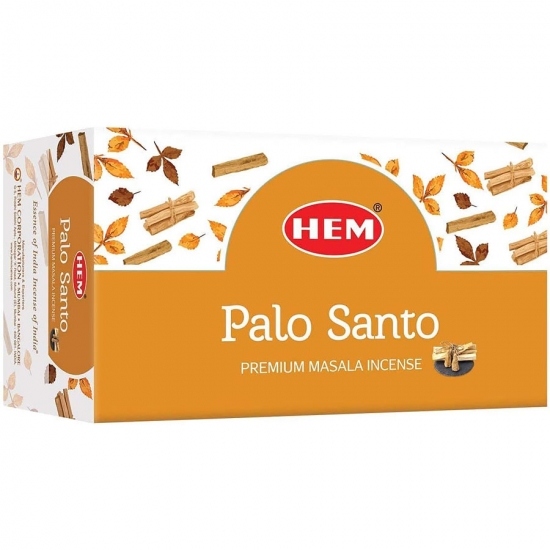 Ароматни пръчици, HEM Premium, 15 г, 12х8 броя, Palo Santo
