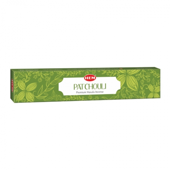 Ароматни пръчици за горене, HEM Premium, 15 г, Patchouli