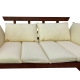 Разтегателен диван с матрак и възглавница Beige, Muhler - Снимка 5