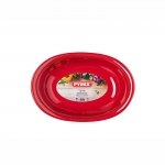 Керамичен съд за печене Pyrex Supreme, овал, 31 x 21 см, червен