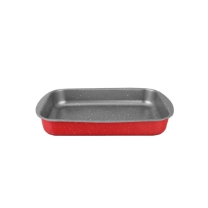 Тава за печене Oliver Voltz Florence OV51222B30S, 30x22x5.4 см, Мраморно покритие, Червен