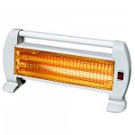 Кварцова печка Rosberg R51972A, 1200W, 3 тръби, 3 нива, Защита от обръщане, Бял