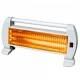 Кварцова печка Rosberg, 1200W, 3 тръби, 3 нива, Защита от обръщане, Бял - Снимка 2