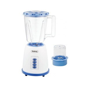 Блендер с мелничка Rosberg R51162B, 500W, 1.5 L, 2 скорости+пулс, Син/бял