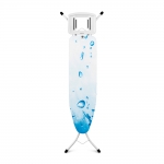 Маса за гладене Brabantia A 110x30cm с масивна поставка за ютия, Ice Water