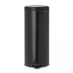 Кош за смет с педал Brabantia NewIcon 30L, Matt Black