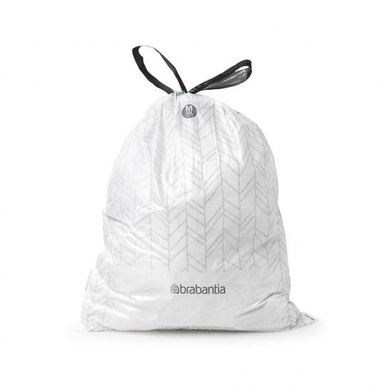 Торба за кош Brabantia PerfectFit Bo размер М, 60L, 10 броя, ролка