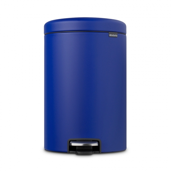 Кош за смет с педал Brabantia NewIcon 20L, Mineral Powerful Blue