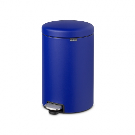 Кош за смет с педал Brabantia NewIcon 20L, Mineral Powerful Blue