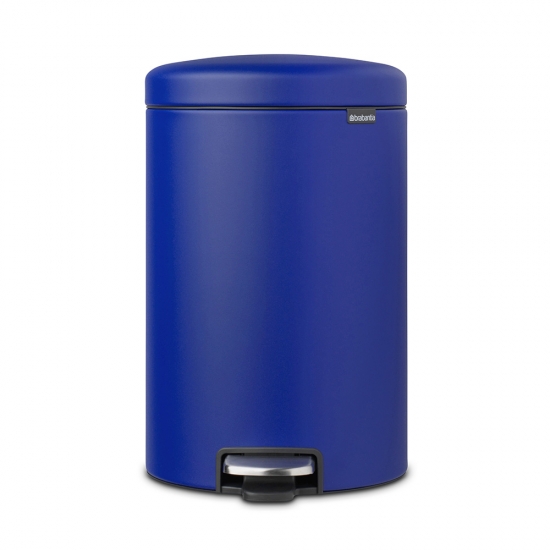 Кош за смет с педал Brabantia NewIcon 20L, Mineral Powerful Blue